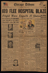 189 Flee Hospital Blaze, Chicago Tribune