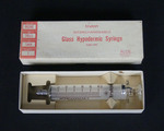 Trylon Interchangeable Glass Hypodermic Syringe by Aloe Medical Trylon