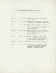 1966 Commencement Week Activities