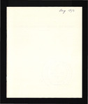 1973 Summer Commencement Ceremony Program