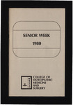 1980 Senior Week Program