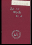 1984 Senior Week Program
