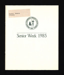 1985 Senior Week Program